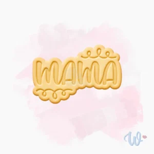 Foremka + stempel Napis mama