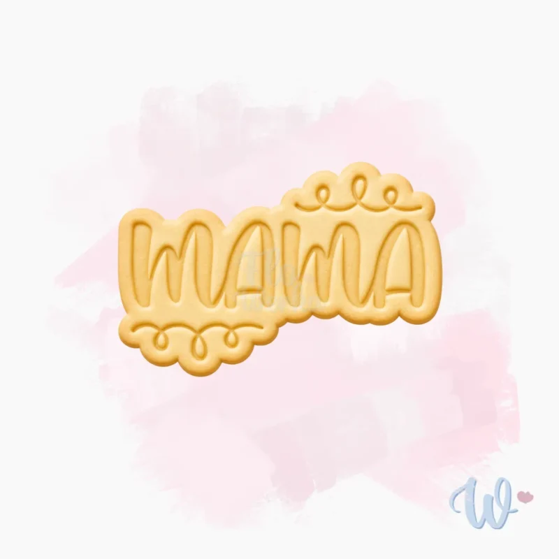 Foremka + stempel Napis mama