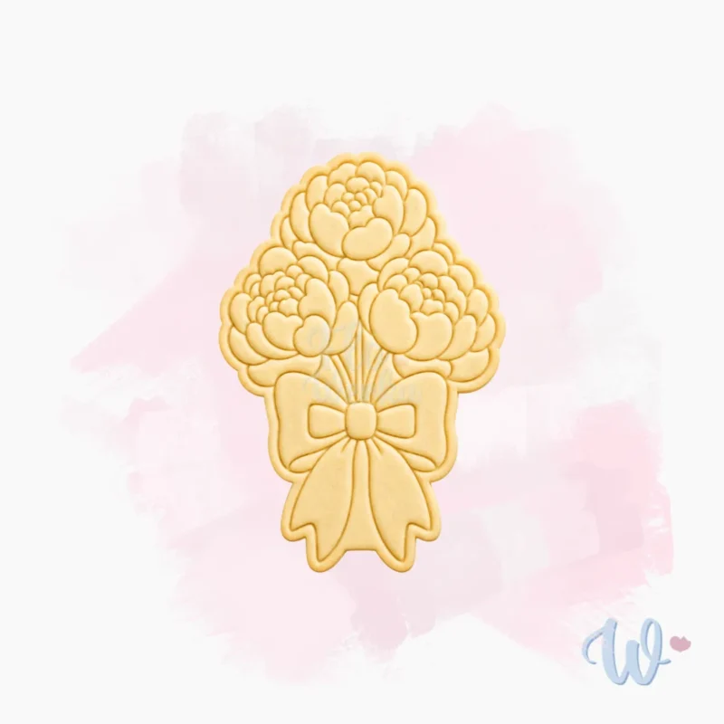 bukiet-kwiatów-foremka-wykrawaczka-stempel-do-ciastek-flowerka3d Foremka + stempel Bukiet kwiatów 1