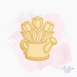 Foremka + stempel Tulipany w konewce
