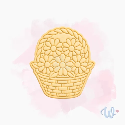 Foremka + stempel Kosz stokrotek
