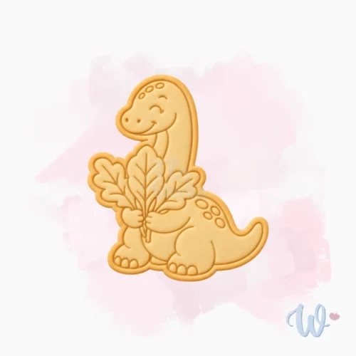 Foremka + stempel Dinozaur liście