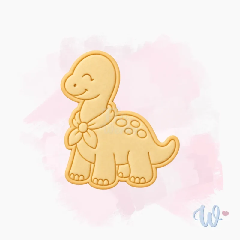 Foremka + stempel Dinozaur z chustą