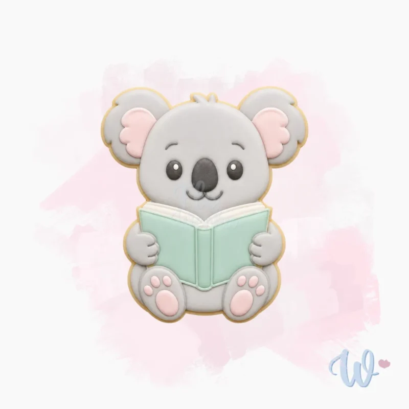koala-z-książką-foremka-do-wykrawania-wykrawaczka-flowerka3d Foremka Koala z książką