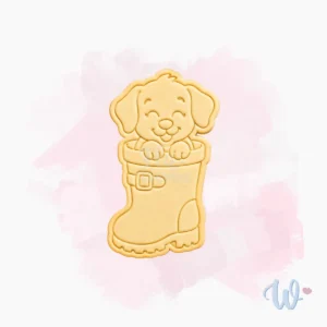 pies-w-bucie-foremka-wykrawaczka-stempel-do-ciastek-flowerka3d Foremka + stempel Pies w bucie