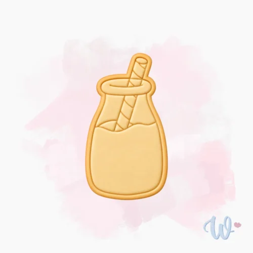 Foremka + stempel Mleko truskawkowe