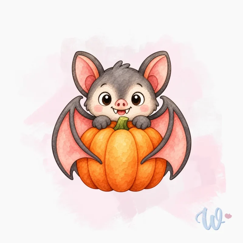 nietoperz-z-dynią-foremka-do-wykrawania-ciastek-na-halloween-flowerka3d Foremka Nietoperz z dynią